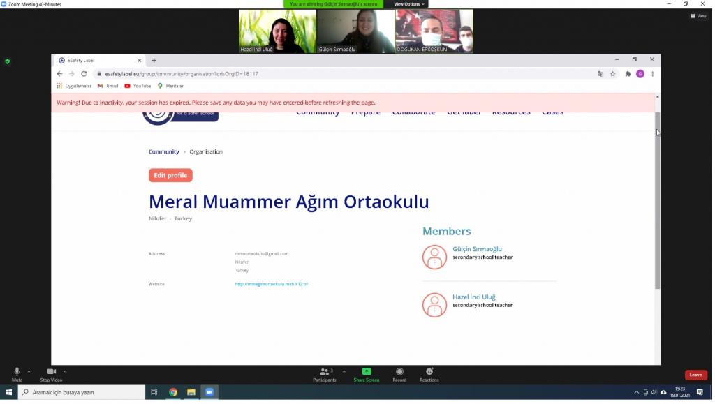 Etwinning Proje Grubu Meral Muammer A M Ortaokulu